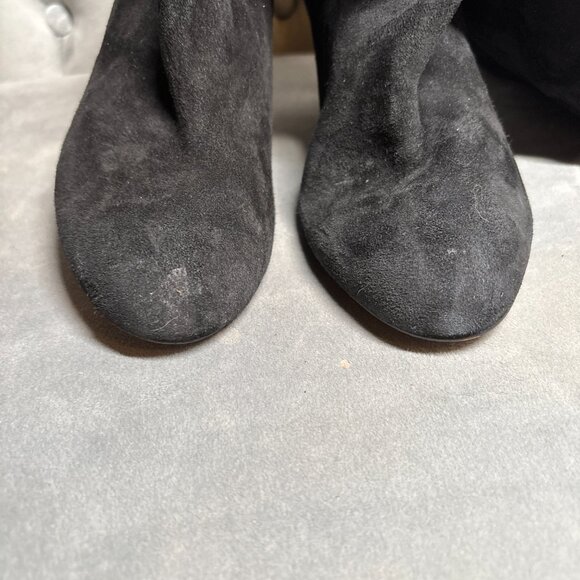 Sam Edelman Black Suede Knee High Block Heel Boots – Women’s Size 8.5 - Picture 7 of 10